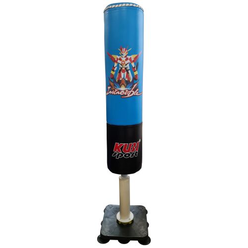 Gyermek álló boxzsák 140 cm kék 143627979