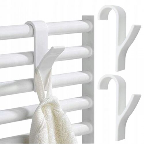 Akasztó és tartó radiátorhoz és zuhanyozóhoz fehér szett 2 db U16BZESTAW2 WC-hez és fürdőszobához