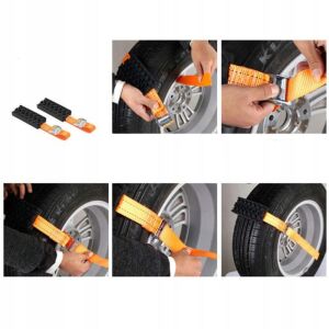 Csúszásgátló kerékpárlánc a biztonságos közlekedésért hóban és sárban