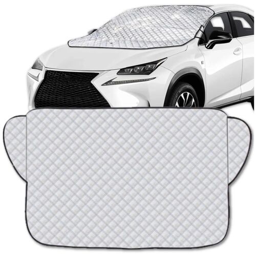 Autó szélvédő takaró minden időjárási körülményhez, védelem a nap, hó és jég ellen