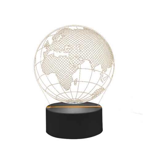 Globe - LED lámpa - 7 különböző szín - USB - P108 143628957