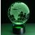 Globe - LED lámpa - 7 különböző szín - USB - P108 143628957