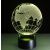 Globe - LED lámpa - 7 különböző szín - USB - P108 143628957