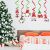 12er-Set Weihnachtsdekorationen Hyxodjy, PVC, mehrfarbig, 65 cm 143629136
