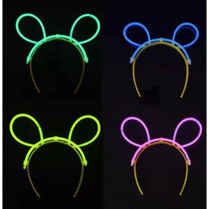 Opaska na głowę ze świecącymi uszami - różne rodzaje 143631674 - Opaska na głowę, chusta na głowę