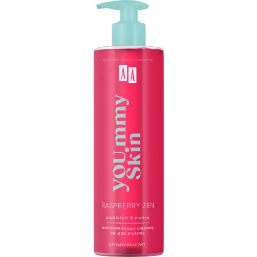 AA YOUMMY SKIN RASPB Żel p/prysznic olejkowy 400ml 143631705