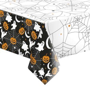 Halloween Scary Pattern papír asztalterítő 120x180 cm