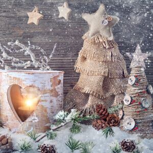 Karácsony Warm Light szalvéta 20 db-os 33x33 cm