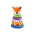 Jenga Doll plüss róka torony építő játék, 27cm