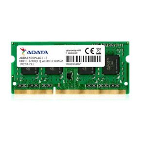 SODIMM Adata, 8GB DDR3, 1600 MHz, tensiune joasă „ADDS1600W8G11-S” 143641152 - Memorii RAM