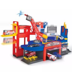 Dickie: Rendőr- és tűzoltóállomás játékszett