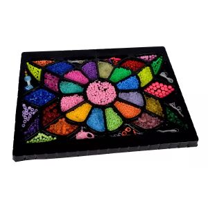 Art & Fun: Giga sada farebných korálkov - 10 000 kusov 144399074 - Hračky na výrobu šperkov