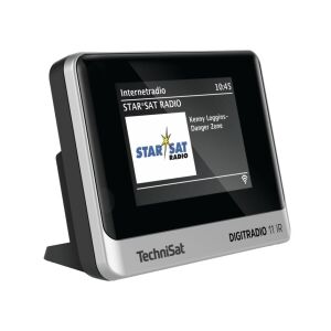 Technisat DigitRadio 11 IR Internetes Rádió - Fekete / Ezüst 143643293 - TechniSat
