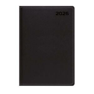 Naptár, tervező, B5, heti, TOPTIMER, "Queen" fekete 143646596 - TOPTIMER