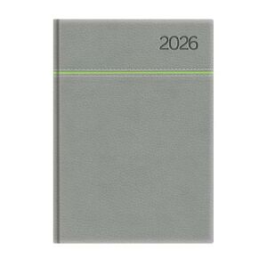 Naptár, tervező, A5, napi, TOPTIMER, "Young", szürke-zöld 143646601 - TOPTIMER