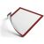 Infokeret, A4, mágneses, DURABLE "DURAFRAME® MAGNETIC", piros 143646665