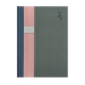 Naptár, tervező, A5, napi, TOPTIMER "Vario", kék-rózsaszín-szürke 143646828 - TOPTIMER