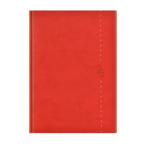 Naptár, tervező, A5, napi, TOPTIMER "Linea", piros 143647128 - TOPTIMER