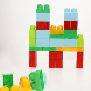 Építőkockák 40 Darabok 143654300 - Műanyag építőjáték