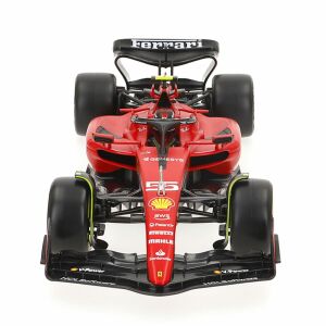 Autó Bburago Ferrari F1 Racing SF23 #55 C 1:18 143654483 - Modell, makett