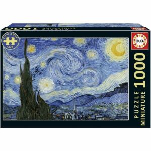 Puzzle Educa Miniatura Noche Estrellada 1000 Darabok 143655809 - Puzzle & Kirakó