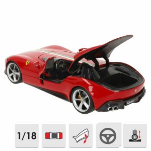 Autó Bburago Ferrari Monza SP1 1:18 143662388 - Modell, makett