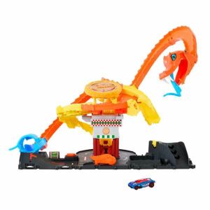 Versenypálya Mattel 143664899 - Autópálya & Parkolóház