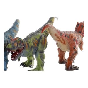 Dinoszaurusz DKD Home Decor 3 egység 12 egység 60 x 17 x 28 cm Lágy 143664991 - Barkácsolás, Autópálya & Parkolóház és Figura