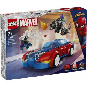 Építő készlet Lego Coche de Carreras de Spider-Man y Duende Verde Venomizado Többszínű 143668456 - LEGO Super Heroes Marvel