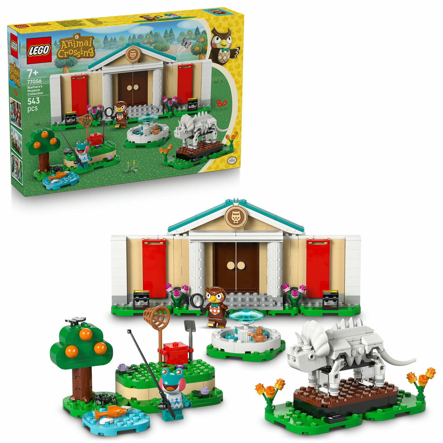 E-shop LEGO® Animal Crossing™ Blatherova múzejná zbierka 77056