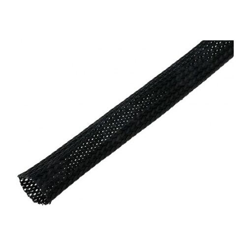 Fonott poliészter kábelvédő 12 mm, Kígyóbőr BP.12-BK 143672412