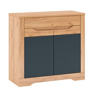 Komód G, tölgy craft arany/grafit szürke, FIDEL 143673190 - Nappali bútor