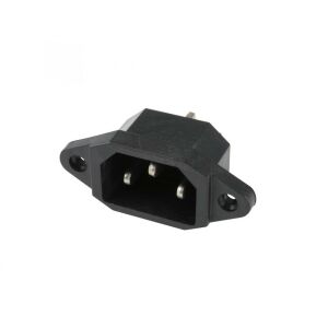 Home AC 2D, AC beépíthető dugó, 3 pólus, 10A, 2300W, forrasztható 143673430 - Csatlakozó