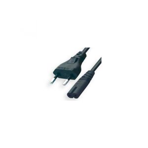 Home N 1X hálózati csatlakozókábel, 2x0,75 hálózati vezeték, 1,5m, 250 V~/2,5 A/500W