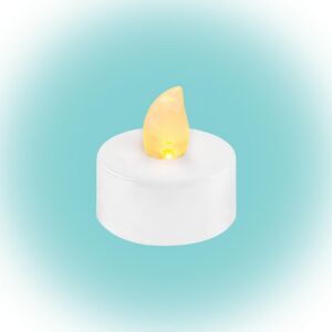 Home CD 2/WX LED-es teamécses, narancssárga LED, 2 db