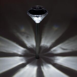 Home MX 802/4 napelemes kerti lámpa szett, 4 db, 1 db LED, fém és műanyag, automatikus, kristályszerű fej 143673499 - Home by Somogyi