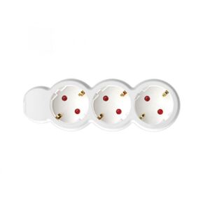 Home NV 3-5/WH/1,5 hálózati elosztó, 5 m, H05VV-F 3G1,5 mm2 kábel, IP20 kivitel, 3 védőérintkezős aljzat, max. 3500W, fehér 143673580 - Home by Somogyi