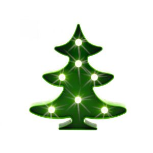 Home PLM 7/T LED-es asztali dísz, fenyő, 7 db LED, műanyag 143673737 - Karácsony