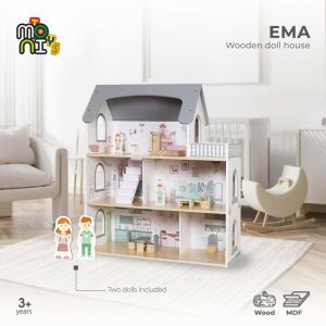 Moni Toys Ema fa babaház - 3 emeletes