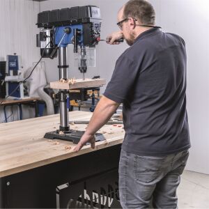 Scheppach TBM 300 Vario oszlopos fúrógép keresztlézerrel és LED-világítással 143675285 - Scheppach