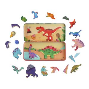 Mágneses puzzle játék, Dinoszauruszok MierEdu