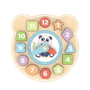 MONI fa puzzle óra pandás PASZTEL 143681505 - Puzzle