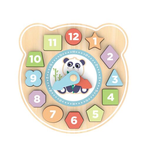 MONI fa puzzle óra pandás PASZTEL 143681505