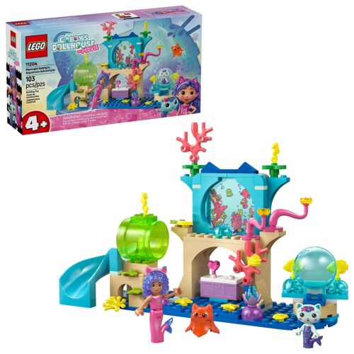 LEGO® (11204)  LEGO® Gabby babaháza - Sellő Gabi kalandjai a víz alatti világban 143682978