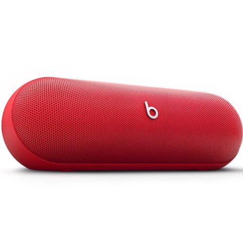 Beats Pill – Tragbarer Bluetooth-Lautsprecher, Stereo, 24 Stunden Akkulaufzeit, IP67, Rot 143683395