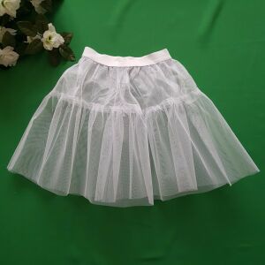 ESKÜVŐ ASZ57 - Fehér fodros gyerek alsószoknya (felnőtteknek is!) 143685560 - Lovaskate