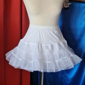 ESKÜVŐ ASZ80 - Rugalmas felső részű kemény fodros alsószoknya - több színben 143685740 - Lovaskate