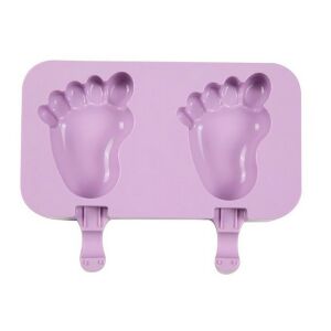 Jégkrém készítő forma, lábnyom, szilikon, 19,4 × 14,5 cm 143689787 - Fagylaltos kehely