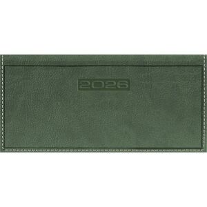 Zsebnaptár, fekvő elrendezésű, DAYLINER, "Sherwood", zöld 143691824 - Irodai kiegészítő