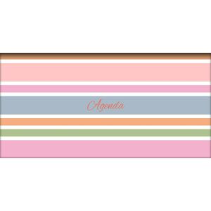 Zsebnaptár, fekvő elrendezésű, DAYLINER, "Colors Stripes" 143691859 - Irodai kiegészítő